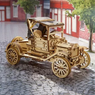 Ugears 3D fa mech. puzzle - T-modell UGR-T veterán - JátékManufaktúra