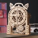 Ugears 3D fa mechanikus puzzle - Dekor ébresztőóra - JátékManufaktúra