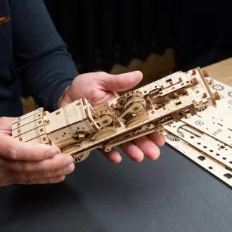Ugears 3D fa mech. puzzle - Roxfort Expressz - JátékManufaktúra