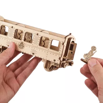 Ugears 3D fa mech. puzzle - Roxfort Expressz - JátékManufaktúra