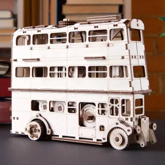 Ugears 3D fa mech. puzzle - Kóbor Grimbusz - JátékManufaktúra