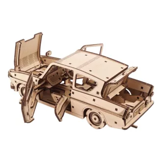 Ugears 3D fa mech. puzzle - Repülő Ford Anglia - JátékManufaktúra