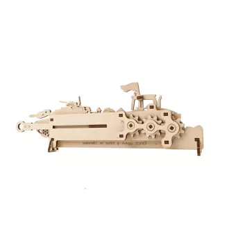 Ugears 3D fa mechanikus puzzle - Brave UA Tractor - JátékManufaktúra