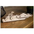 Ugears 3D fa mechanikus puzzle - Brave UA Tractor - JátékManufaktúra