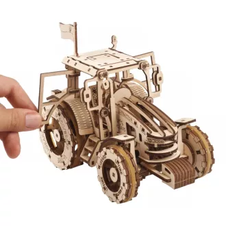 Ugears 3D fa mechanikus puzzle - Traktor „Wins” - JátékManufaktúra