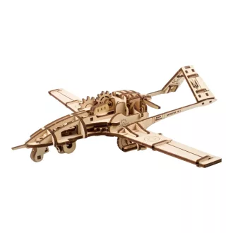 Ugears 3D fa mechanikus puzzle - Bayraktar TB2 harci drón - JátékManufaktúra