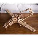 Ugears 3D fa mechanikus puzzle - Bayraktar TB2 harci drón - JátékManufaktúra