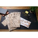 Ugears 3D fa mechanikus puzzle - Dozor-B páncélozott jármű - JátékManufaktúra