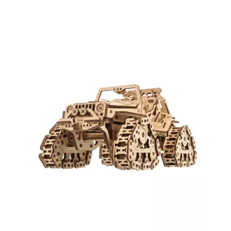 Ugears 3D fa mechanikus puzzle - Pántolt terepjáró (ORV) - JátékManufaktúra