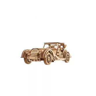 Ugears 3D fa mechanikus puzzle - Rapid Mouse sportkupé - JátékManufaktúra