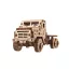 Ugears 3D fa mechanikus puzzle - Katonai teherautó (mini) - JátékManufaktúra