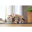 Ugears 3D fa mechanikus puzzle - Triceratops - JátékManufaktúra