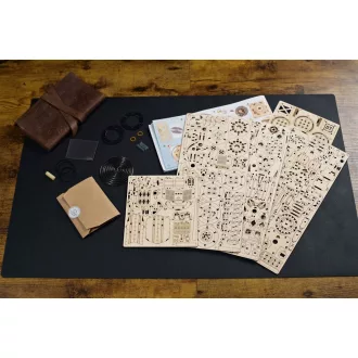 Ugears 3D fa mechanikus puzzle - UGR-S háromkerekű roadster - JátékManufaktúra