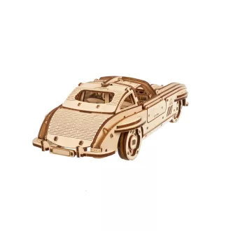 Ugears 3D fa mechanikus puzzle - Winged Sports Coupe - JátékManufaktúra