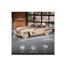 Ugears 3D fa mechanikus puzzle - Winged Sports Coupe - JátékManufaktúra