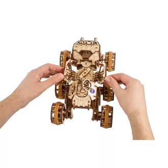 Ugears 3D fa mechanikus puzzle - Mars Rover 6×6 - JátékManufaktúra