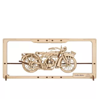Ugears 2,5D fa mechanikus puzzle - India Moto - JátékManufaktúra