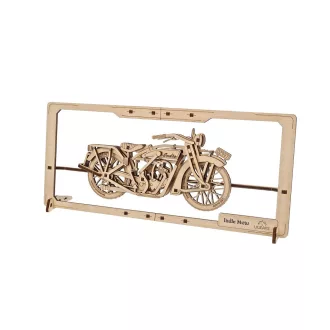 Ugears 2,5D fa mechanikus puzzle - India Moto - JátékManufaktúra