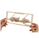 Ugears 2,5D fa mechanikus puzzle - Roadster MK3 - JátékManufaktúra