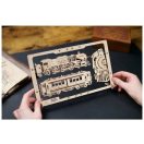 Ugears 2,5D fa mechanikus puzzle - Steam Express - JátékManufaktúra