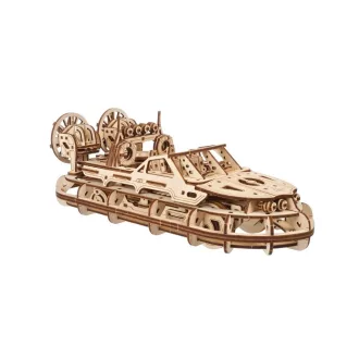 Ugears 3D fa mechanikus puzzle - Mentő légpárnás - JátékManufaktúra