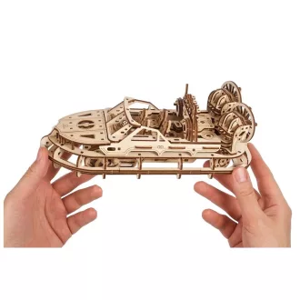 Ugears 3D fa mechanikus puzzle - Mentő légpárnás - JátékManufaktúra