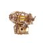 Ugears 3D fa mechanikus puzzle - Steampunk léghajó - JátékManufaktúra