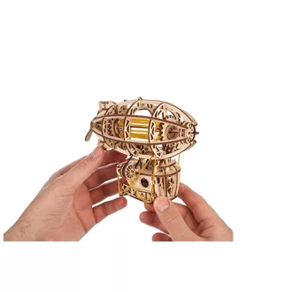 Ugears 3D fa mechanikus puzzle - Steampunk léghajó - JátékManufaktúra