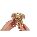 Ugears 3D fa mechanikus puzzle - Steampunk léghajó - JátékManufaktúra