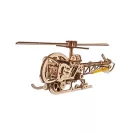 Ugears 3D fa mechanikus puzzle - MINI Helikopter - JátékManufaktúra