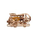 Ugears 3D fa mechanikus puzzle - Steampunk tengeralattjáró - JátékManufaktúra