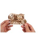 Ugears 3D fa mechanikus puzzle - Steampunk tengeralattjáró - JátékManufaktúra