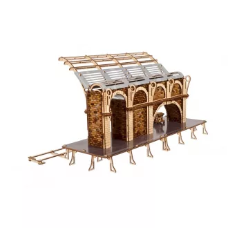Ugears 3D fa mech. puzzle - Harry Potter Váróperon - JátékManufaktúra