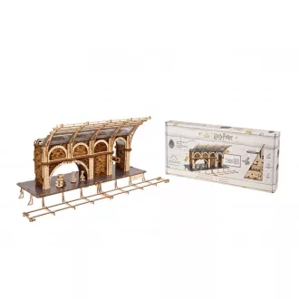 Ugears 3D fa mech. puzzle - Harry Potter Váróperon - JátékManufaktúra
