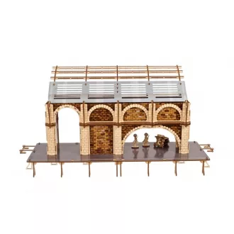 Ugears 3D fa mech. puzzle - Harry Potter Váróperon - JátékManufaktúra