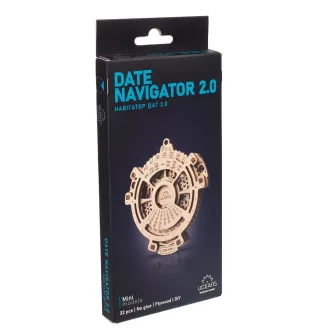 Ugears 3D Wooden Mechanical Puzzle Kalendár