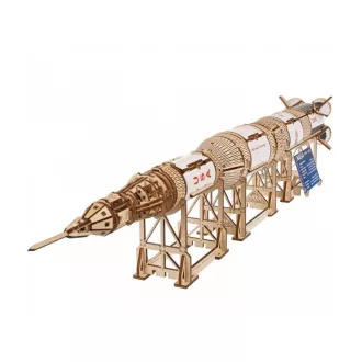 Ugears 3D fa mechanikus puzzle - NASA Saturn V (1:170) - JátékManufaktúra