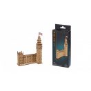 Ugears 3D fa mechanikus puzzle - Big Ben - JátékManufaktúra