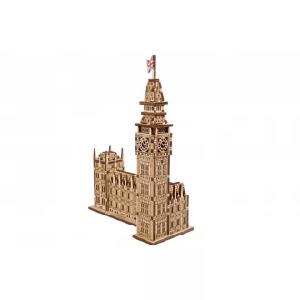 Ugears 3D fa mechanikus puzzle - Big Ben - JátékManufaktúra