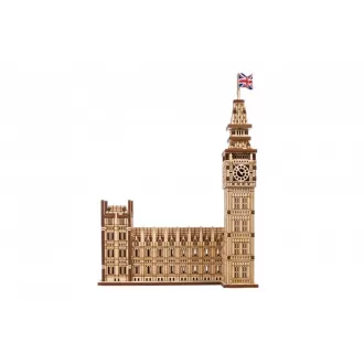 Ugears 3D fa mechanikus puzzle - Big Ben - JátékManufaktúra