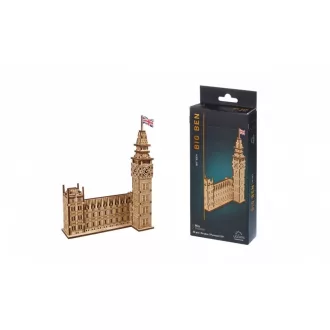 Ugears 3D fa mechanikus puzzle - Big Ben - JátékManufaktúra