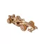 Ugears 3D fa mechanikus puzzle - Compact Racer - JátékManufaktúra