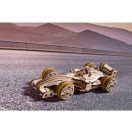 Ugears 3D fa mechanikus puzzle - Compact Racer - JátékManufaktúra