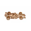 Ugears 3D fa mechanikus puzzle - Compact Racer - JátékManufaktúra