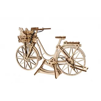 Ugears 3D fa mechanikus puzzle - Holland kerékpár - JátékManufaktúra
