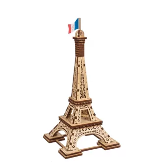 Ugears 3D fa mechanikus puzzle - Eiffel-torony - JátékManufaktúra