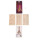 Ugears 3D fa mechanikus puzzle - Eiffel-torony - JátékManufaktúra