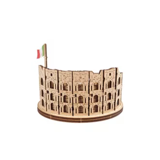 Ugears 3D fa mechanikus puzzle - Római Colosseum (1:1000) - JátékManufaktúra