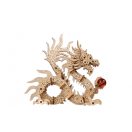 Ugears 3D fa mechanikus puzzle - Sárkány (rejtett rekesszel) - JátékManufaktúra
