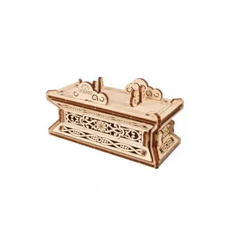 Ugears 3D fa mechanikus puzzle - Sárkány (rejtett rekesszel) - JátékManufaktúra
